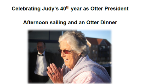 Save the Date- 8th July Otter Presidents 40th Year
